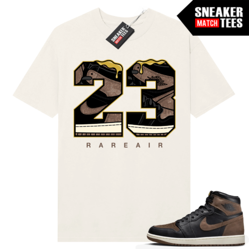 Jordan 1 Palomino T-shirt Sneaker Match Sail Distress Rare Air 23