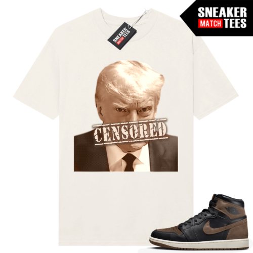 Jordan 1 Palomino T-shirt Sneaker Match Sail Mug Shot