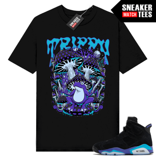 Jordan 6 Aqua Sneaker Tees Match Shirts Trippy Trip