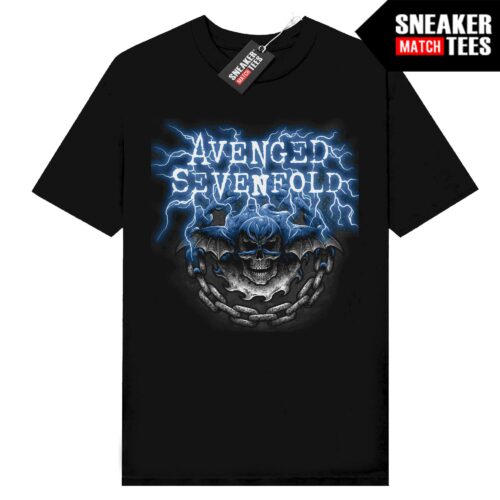 Rock Band Tees Avenged Sevenfold Black t-shirt