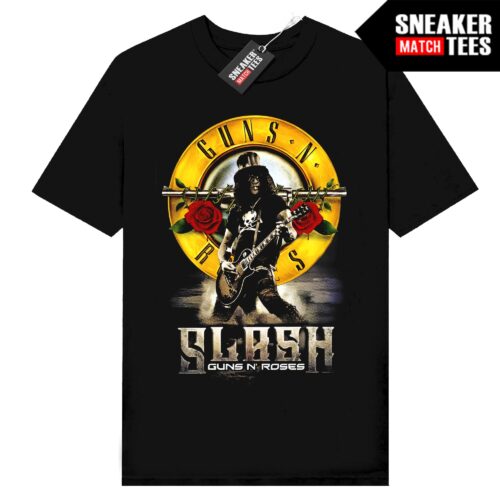Rock Band Tees Guns N Roses V4 Black t-shirt