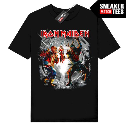 Rock Band Tees Iron Maiden Black t-shirt