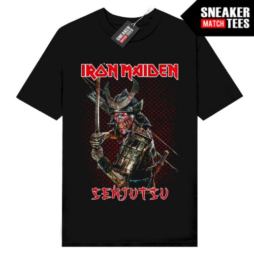 Rock Band Tees Iron Maiden V10 Black t-shirt