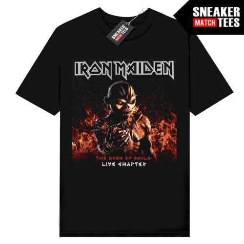 Rock Band Tees Iron Maiden V12 Black t-shirt