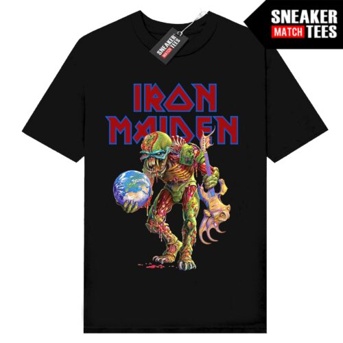 Rock Band Tees Iron Maiden V6 Black t-shirt