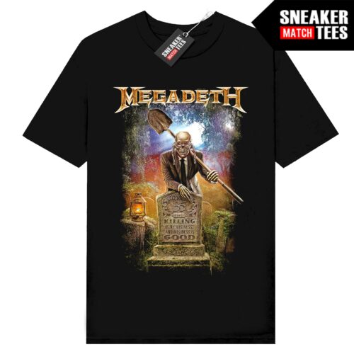 Rock Band Tees Megadeth Black t-shirt