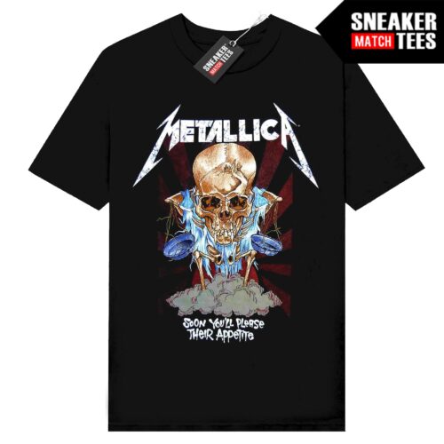 Rock Band Tees Metallica V7 Black t-shirt