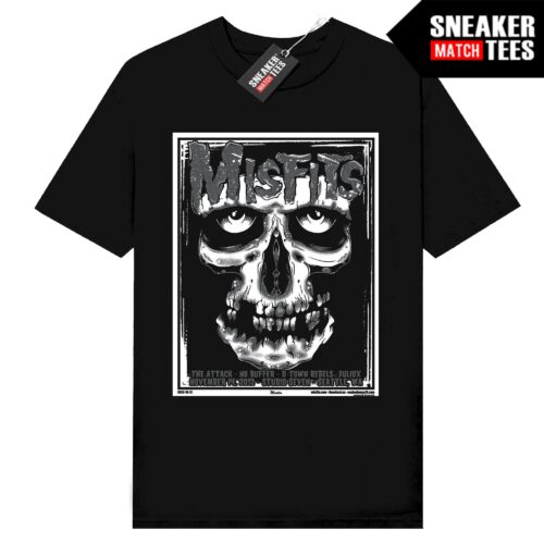 Rock Band Tees Misfits V3 Black t-shirt
