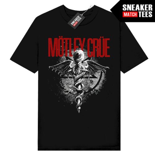 Rock Band Tees Motley Crue Black t-shirt