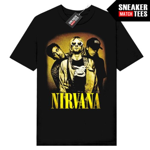 Rock Band Tees Nirvana Black t-shirt