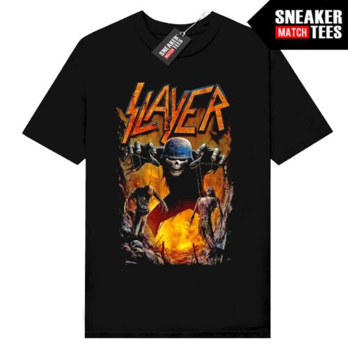 Rock Band Tees Slayer V2 Black t-shirt