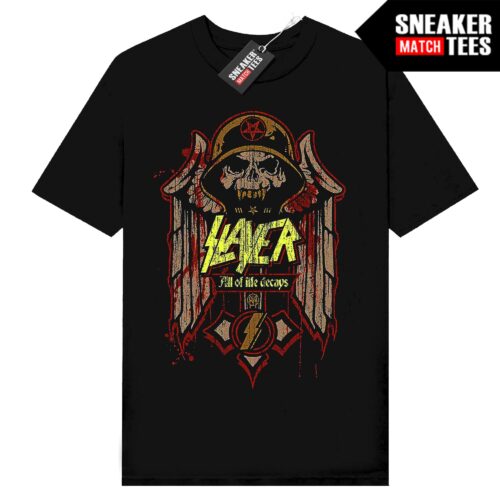 Rock Band Tees Slayer V3 Black t-shirt