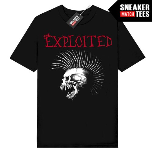 Rock Band Tees The Exploited V2 Black t-shirt