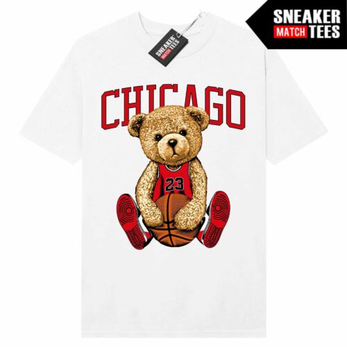 Chicago by Ballin Bears White T-shirt