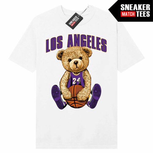 Los Angeles by Ballin Bears White T-shirt