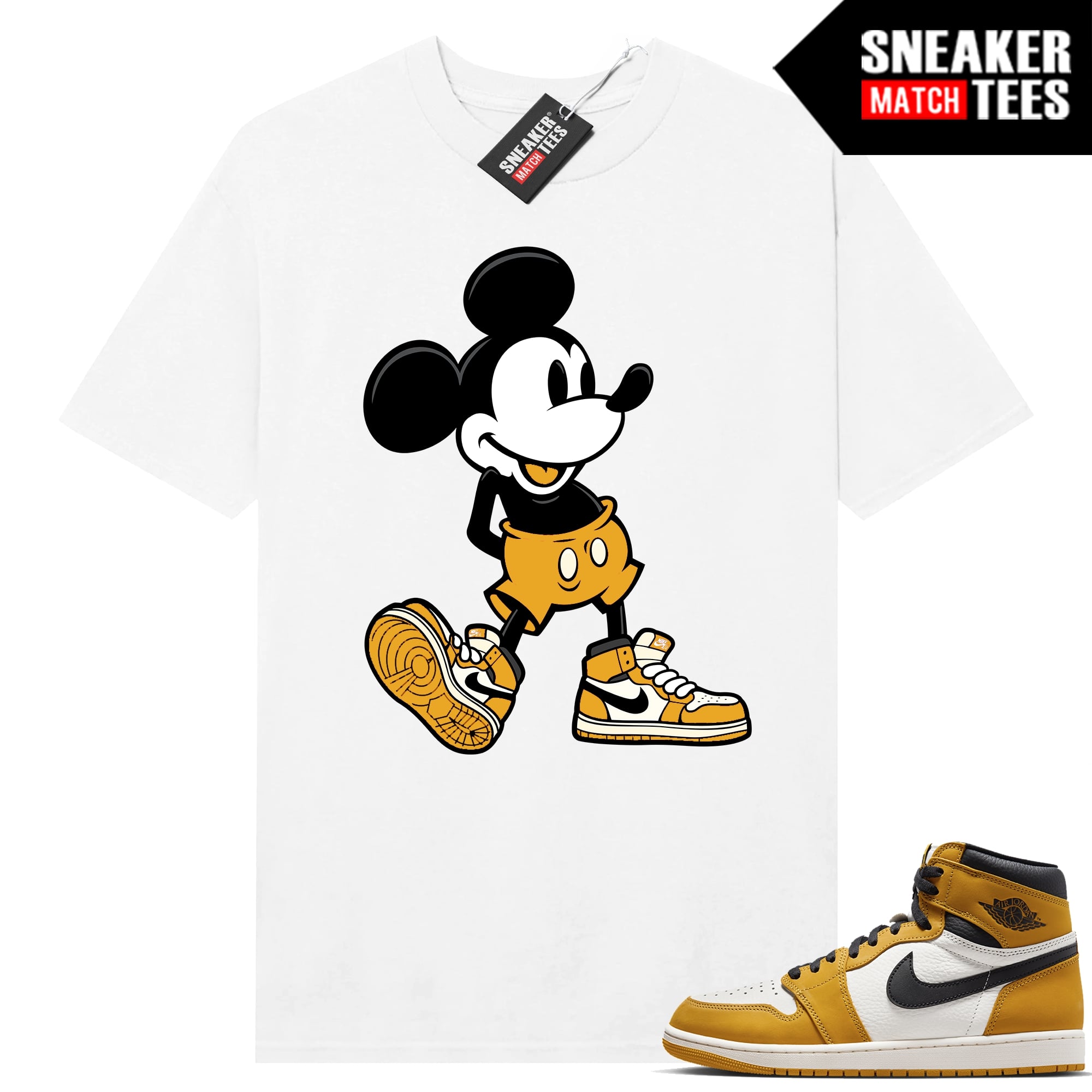 Jordan 1 Yellow Ochre Shirts