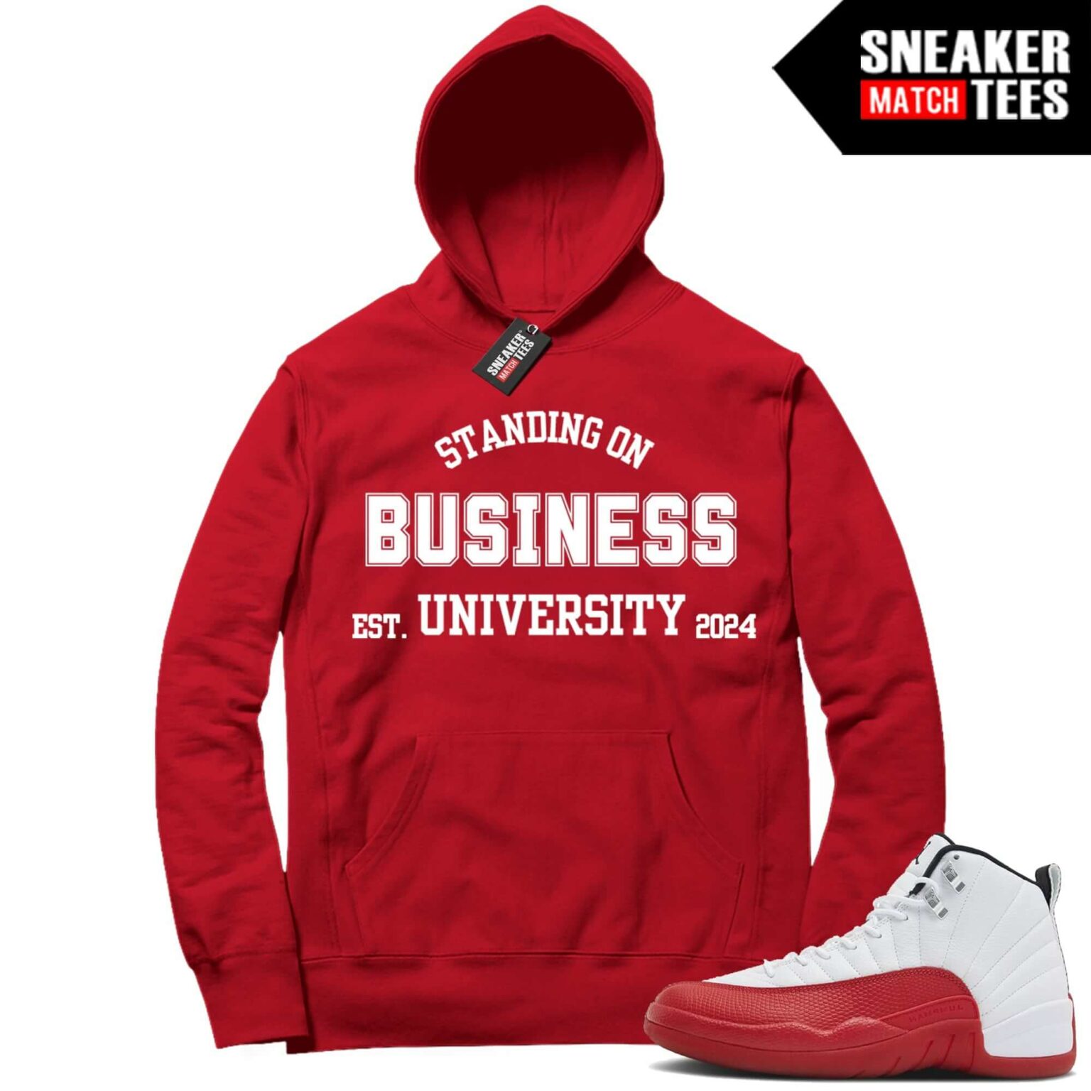 Eazy Hoodie Match Jordan 12 Barons