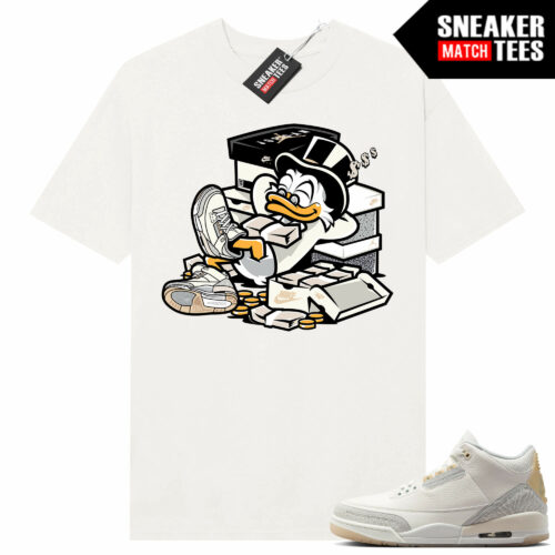 Jordan 3 Craft Ivory Sneaker Tees