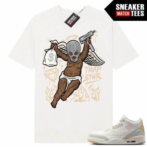 Jordan 3 Craft Ivory shirts made to match