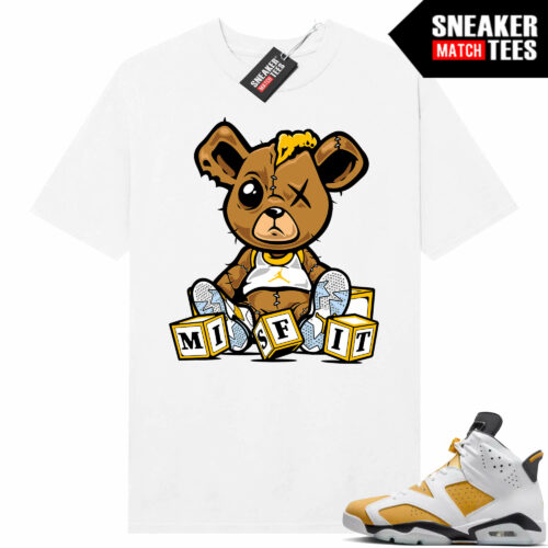 Jordan 6 Yellow Ochre Cheap Urlfreeze Jordan Outlet White Misfit Teddy