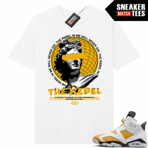 Jordan 6 Yellow Ochre Cheap Urlfreeze Jordan Outlet White Rebel in Me