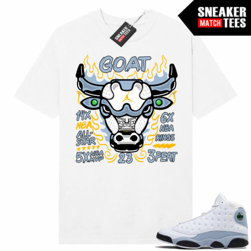 Jordan 13 Blue Grey Streetwear Tees