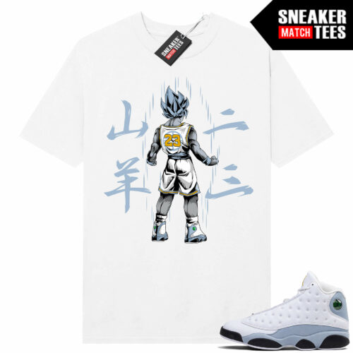 Jordan 13 Blue Grey Sneaker shirts