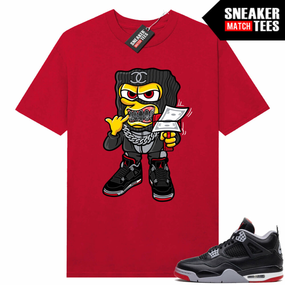 bred 4 t shirt