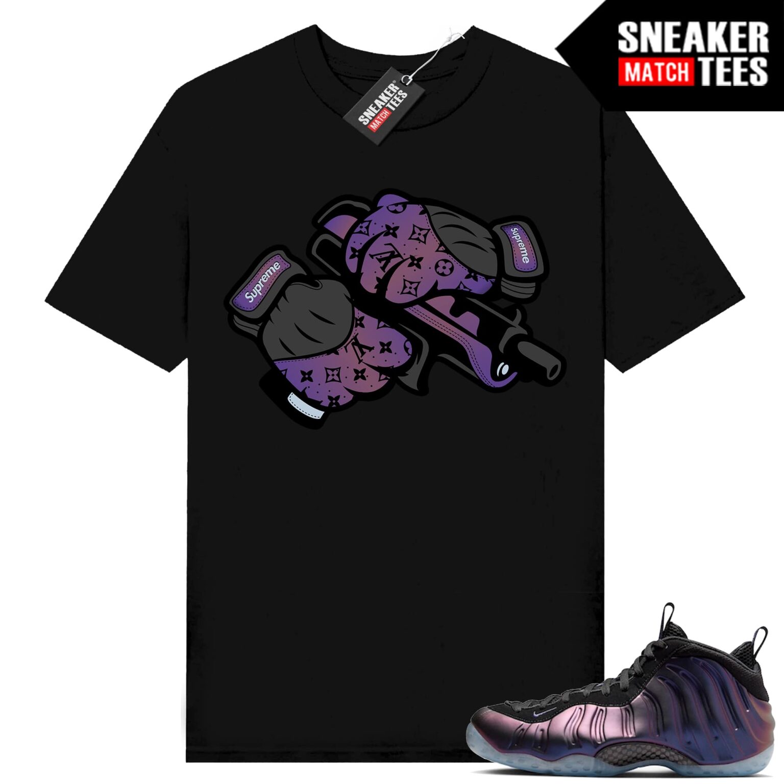 sneaker match tees number
