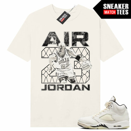 Jordan 5 Sail Sneaker Tees Match Sail Shirt Air MJ
