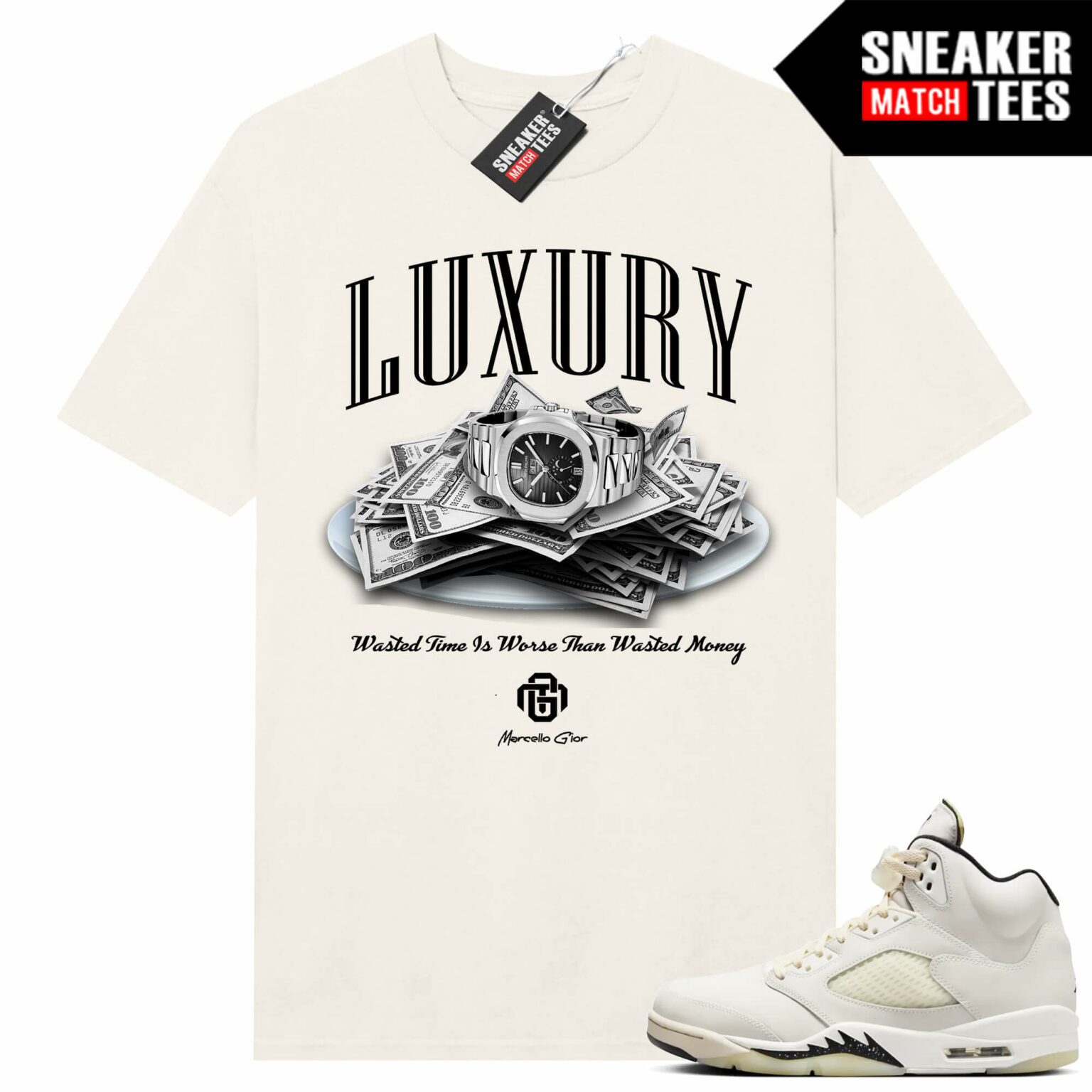 sneaker match tee