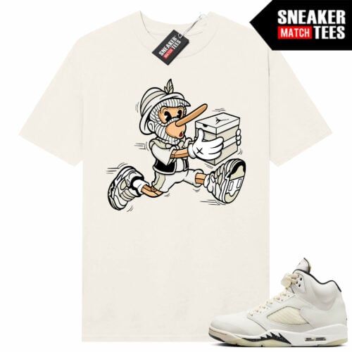Jordan 5 Sail Sneaker Tees Match Sail Shirt Pinocchio Sneaker Heist
