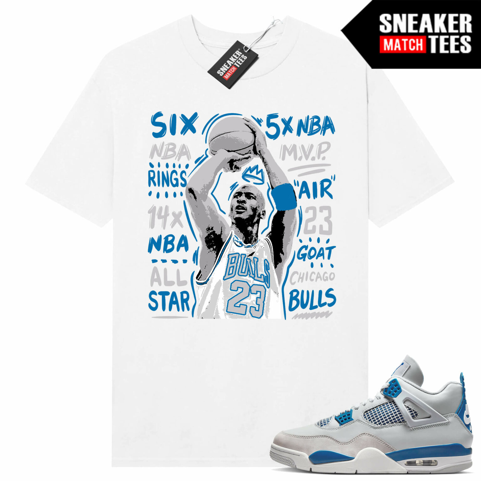 sneaker match tees number
