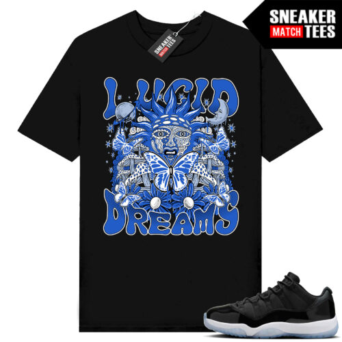 Jordan 11 Low Space Jam Match Sneaker Tees Lucid Dreams