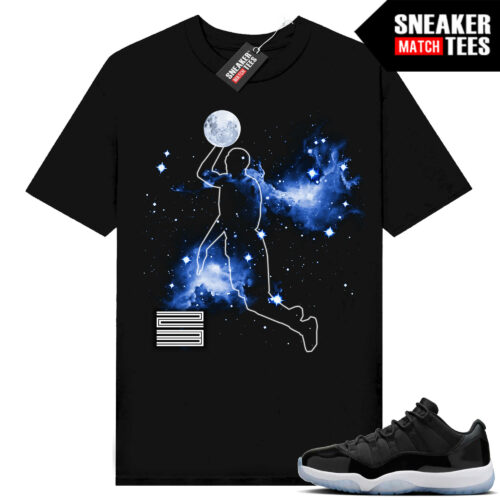 Jordan 11 Low Space Jam Match Sneaker Tees MJ Space Jam