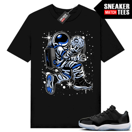 Jordan 11 Low Space Jam Match Sneaker Tees No Gravity