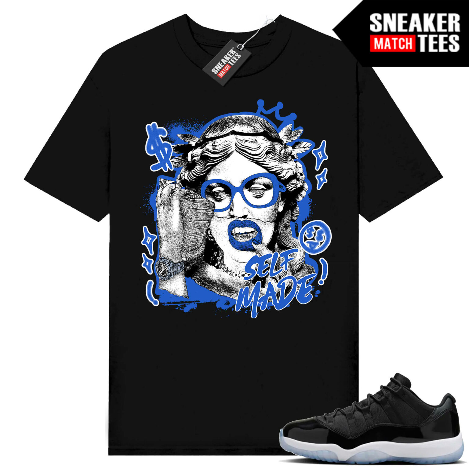 sneaker match tee