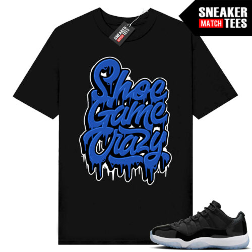 Jordan 11 Low Space Jam Match Sneaker Son Shoe Game Crazy