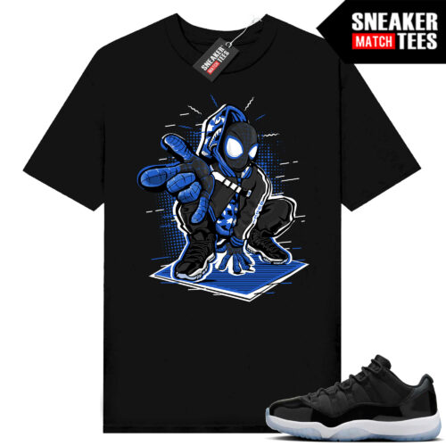 Jordan 11 Low Space Jam Match Sneaker Tees Spidey Kicks