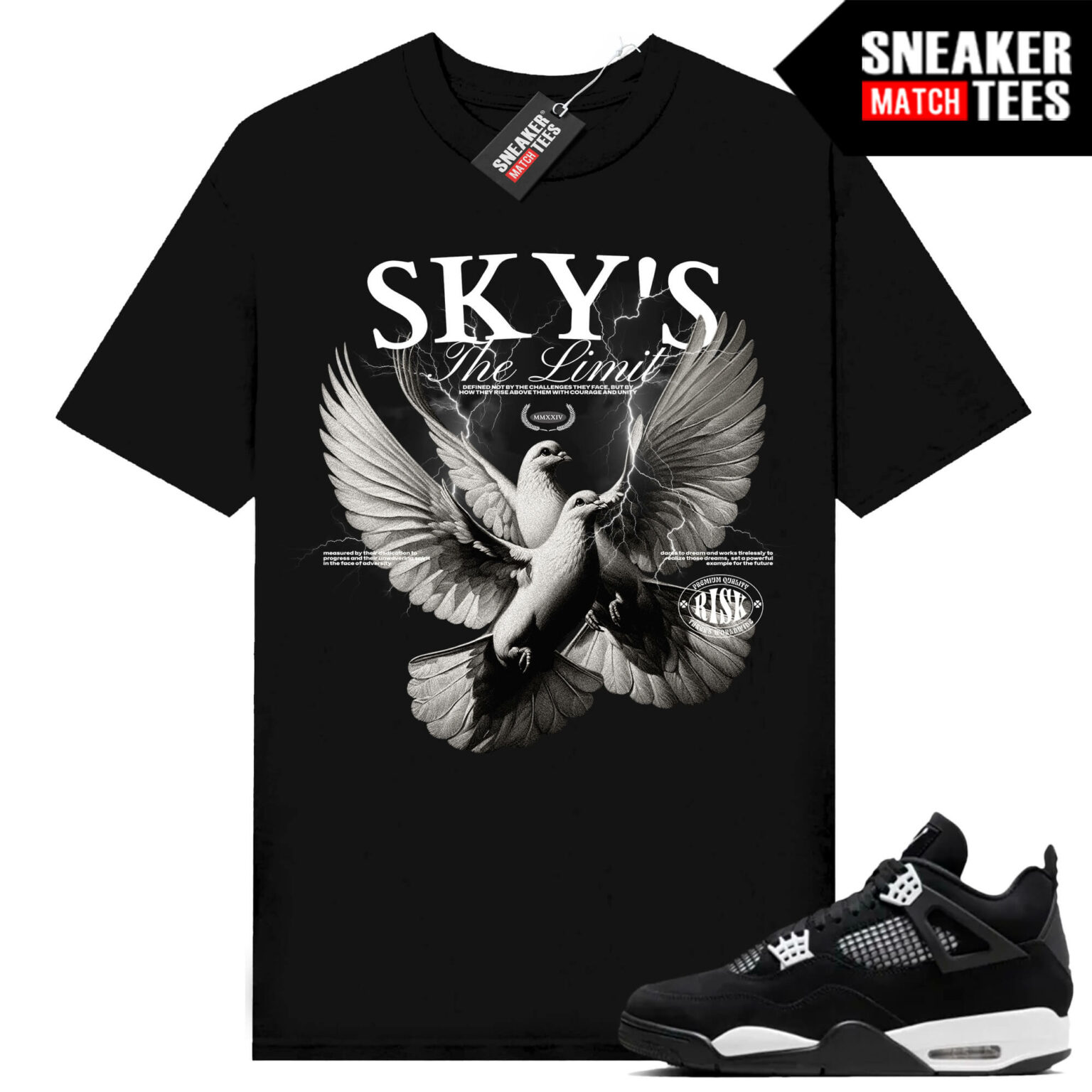 sneaker match tees