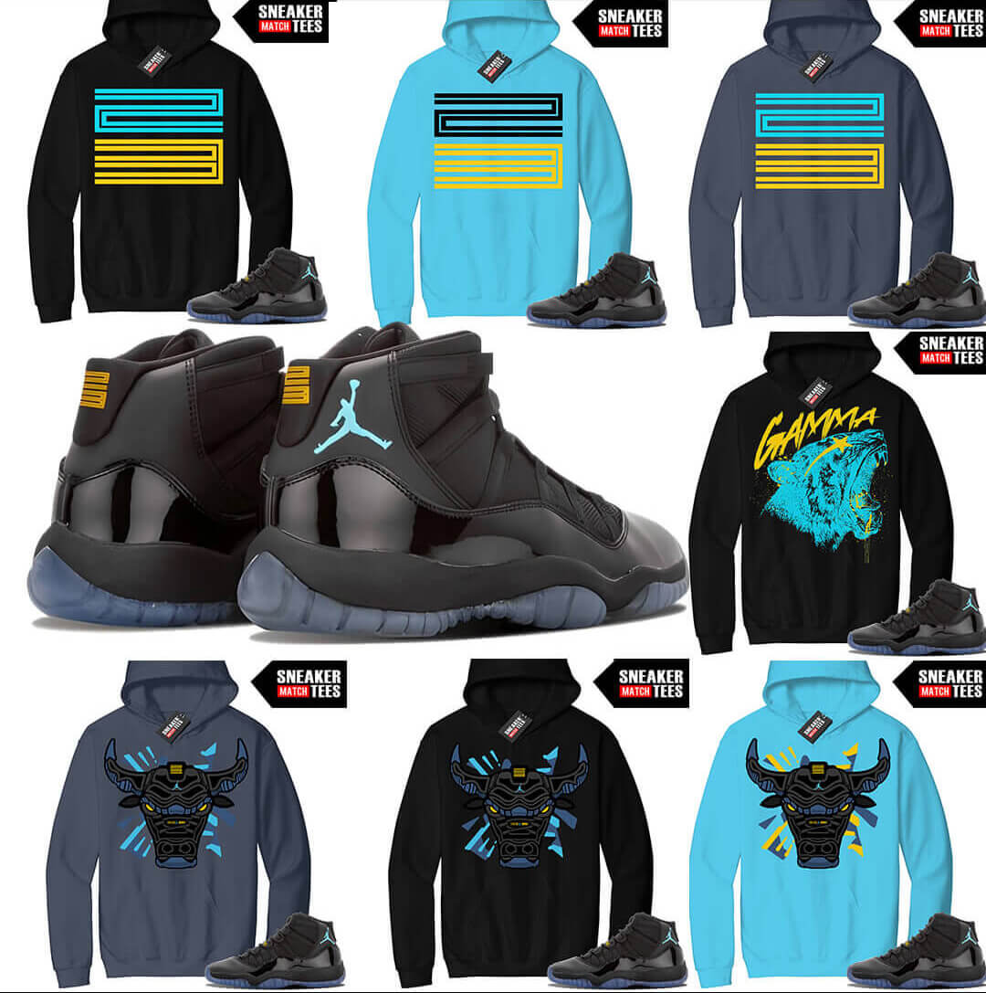 Gamma 11 Match Graphic Tees