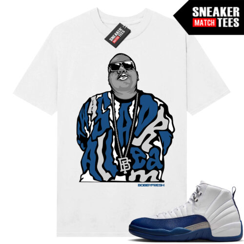 Jordan 12 French Blue Shirt to match