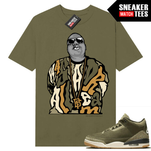 Jordan 3 Family Affair Shirt to match