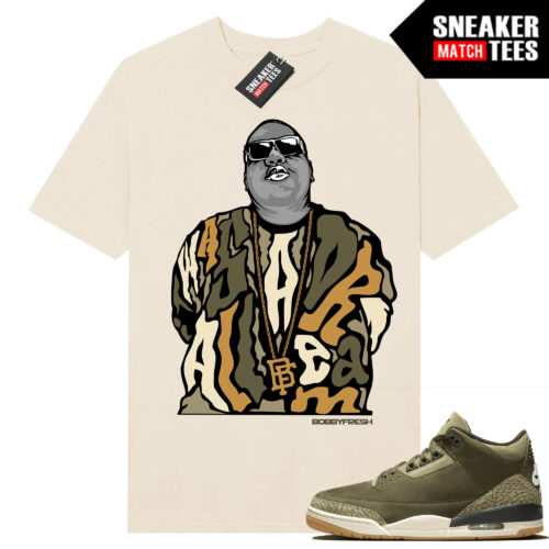Jordan 3 Family Affair Shirt to match