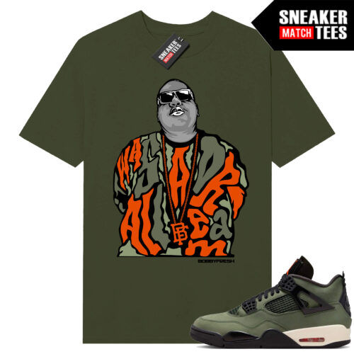 Jordan 4 Undefeated Shirt to match