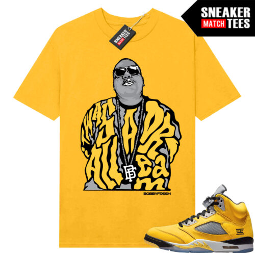 Jordan 5 Tokyo Shirt to match