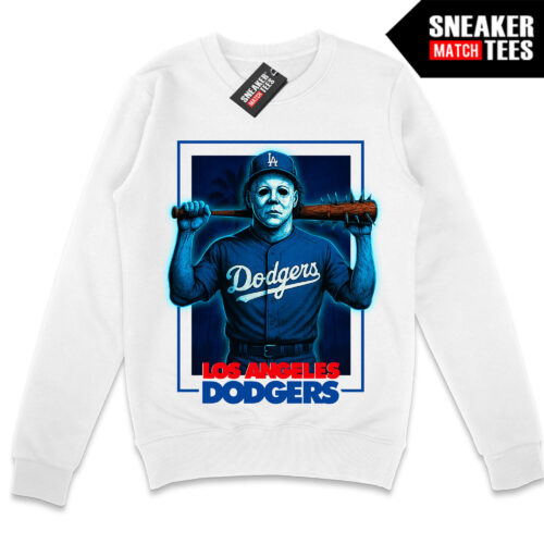 LA Myers White Crewneck Sweatshirt