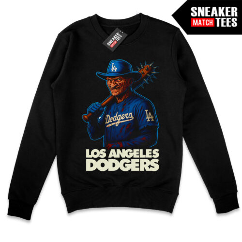 LA Nightmare Black Crewneck Sweatshirt