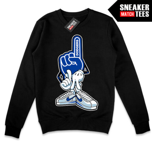 LA Number One Toon Black Crewneck Sweatshirt