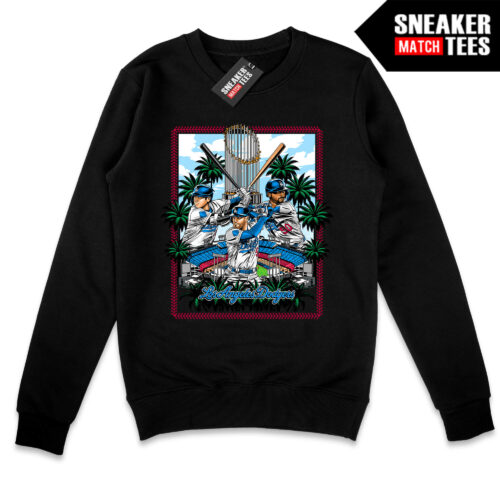 LA Stars Black Crewneck Sweatshirt